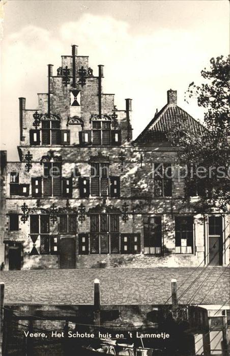 Veere Het Schotse huis en 't Lammetje Giebel