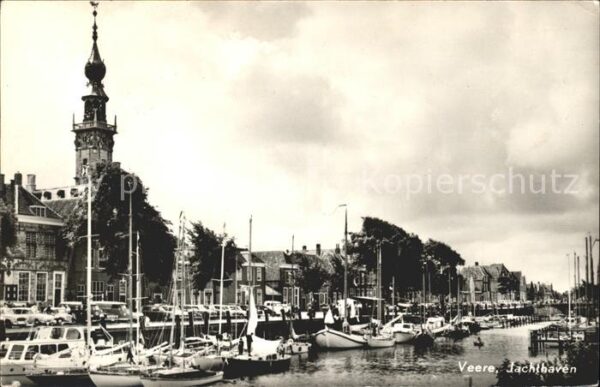 Veere Jachthaven Stadhuis Hafen