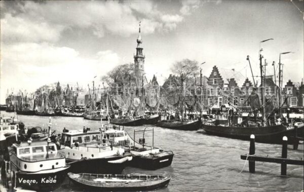 Veere Kade Hafen Schiffe