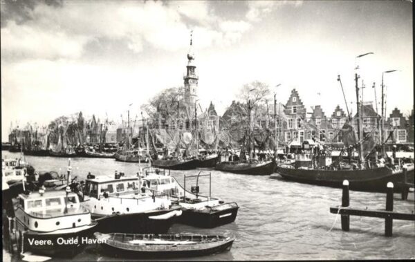 Veere Oude Haven Hafen Schiffe