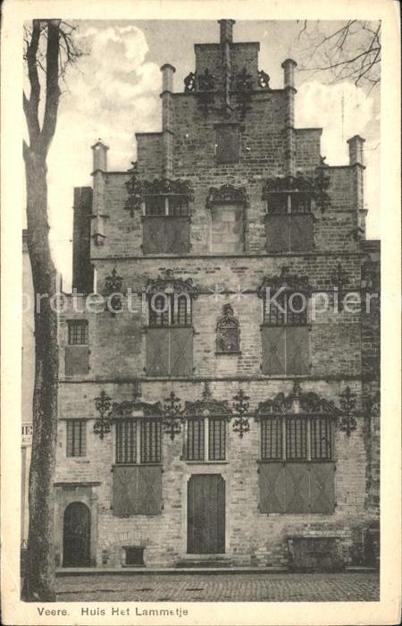 Veere Huis Het Lammetje Giebelhaus