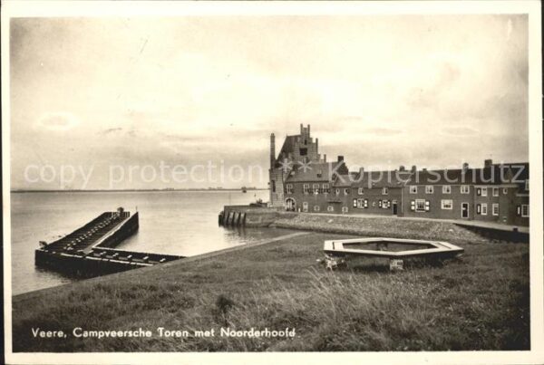 Veere Campveersche Toren met Noorderhoofd