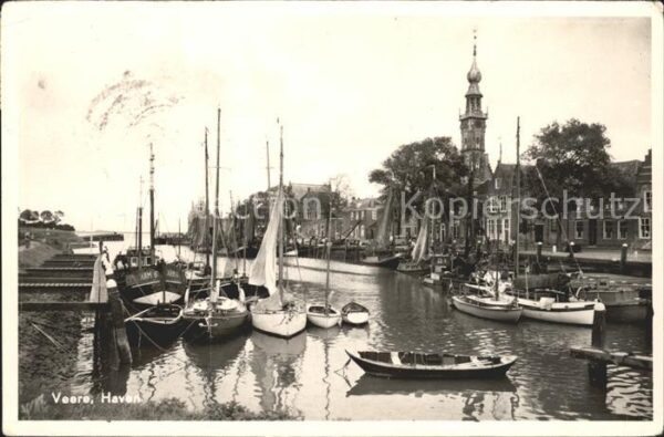 Veere Haven Hafen Boote