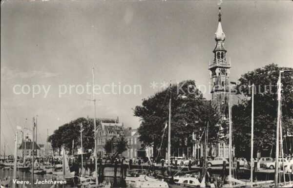 Veere Jachthaven Stadhuis Hafen Historisches