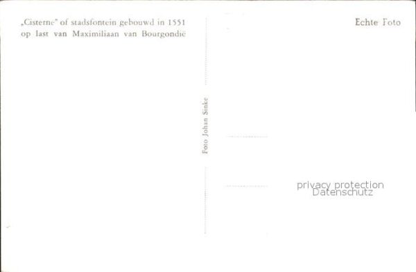Veere De Waterput 1551 Maximiliaan van Bourgo – Bild 2
