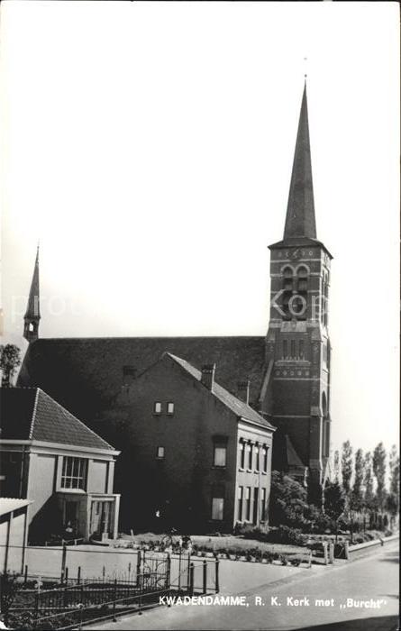 Kwadendamme RK Kerk met Burcht Kirche