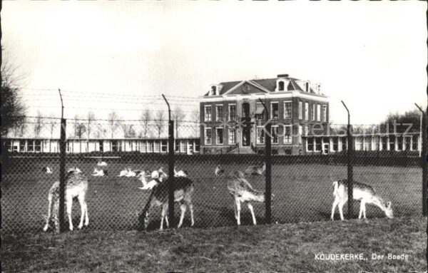 Koudekerke Der Boede Historisches Haus Wildgehege