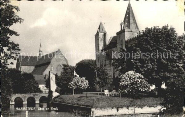 Haamstede Slot en Kerk Schloss Kirche