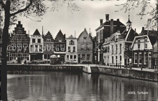 Goes Netherlands Turfkade Giebelhäuser