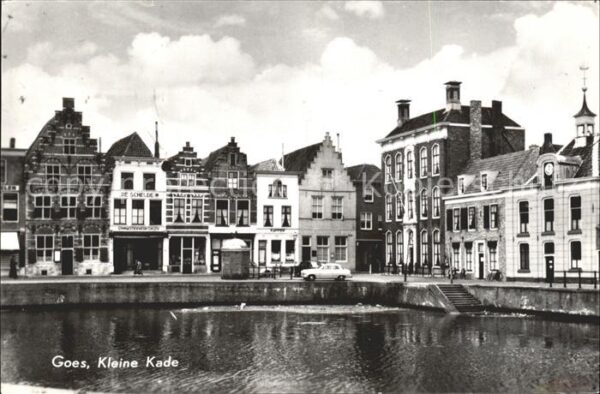 Goes Netherlands Kleine Kade Giebelhäuser