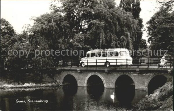 Goes Netherlands Stenenbrug Brücke Autobus