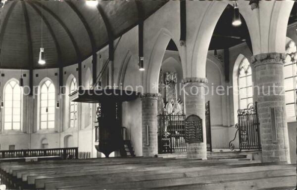 Dreischor Kerk Inneres der Kirche
