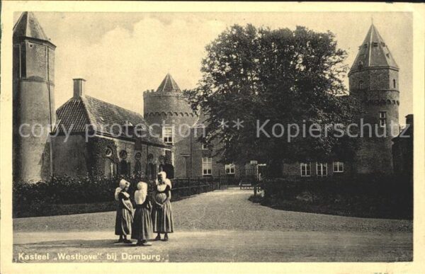 Domburg Kasteel Westhove Schloss Trachten