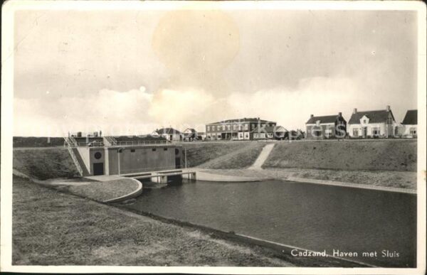 Cadzand Zeeland Haven met Sluis