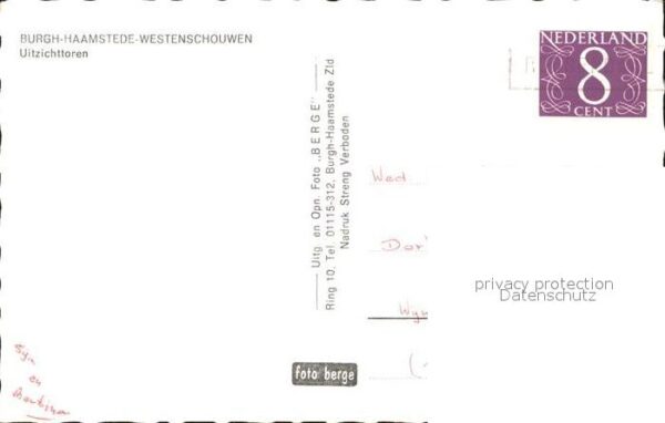 Burgh Haamstede Uitzichttoren Aussichtsturm – Bild 2
