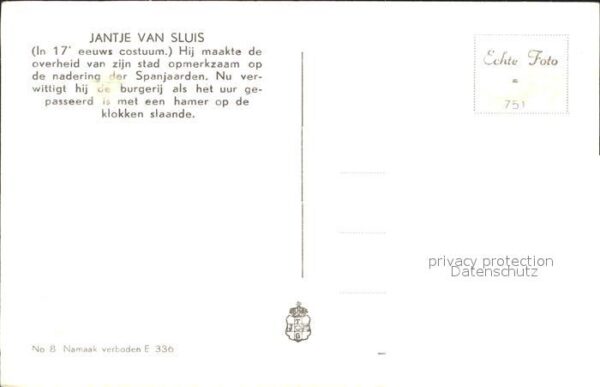 Sluis Zeeland Jantje van Sluis Glocken – Bild 2