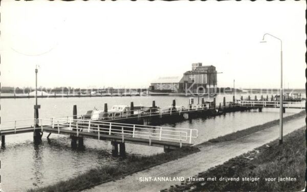 St Annaland Haven met drijvend steiger voor jachten