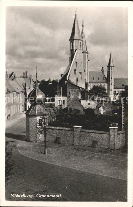 Middelburg Zeeland Groenmarkt