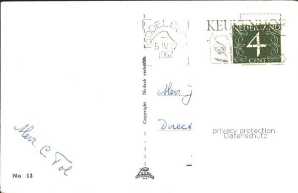 Middelburg Zeeland Oostkerk Kirche – Bild 2