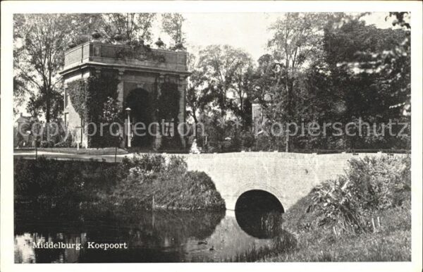 Middelburg Zeeland Koepoort Brug Brücke