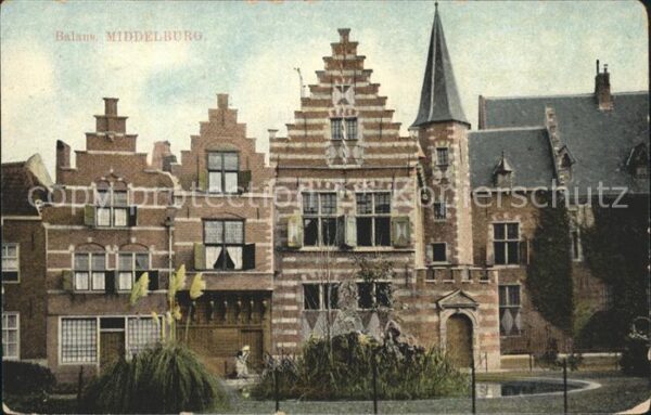 Middelburg Zeeland Balans Giegelhäuser