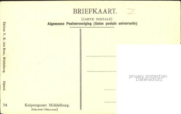 Middelburg Zeeland Kuiperspoort Trachten – Bild 2