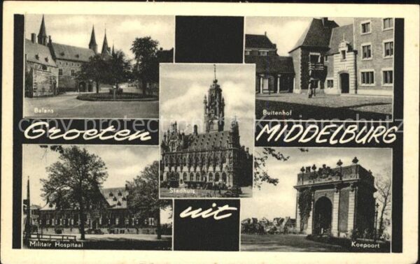 Middelburg Zeeland Balans Buitenhof Militair Hospitaal Koe