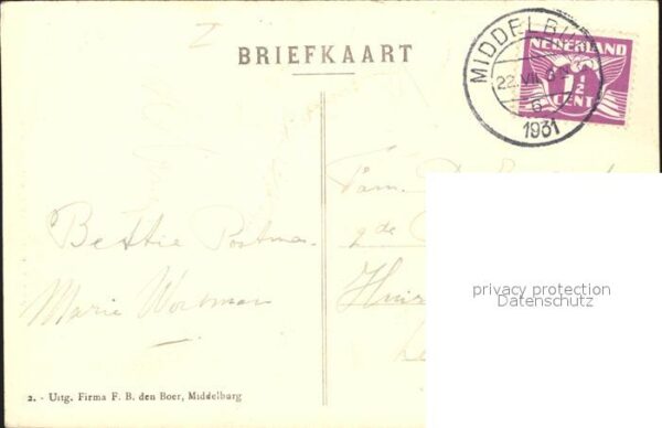 Middelburg Zeeland Abdij Kruisgang Abtei Kreuzgang – Bild 2