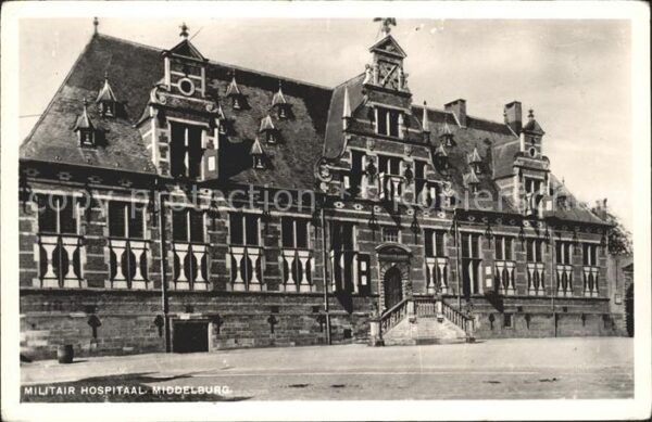 Middelburg Zeeland Militair Hospital Militärkrankenhaus