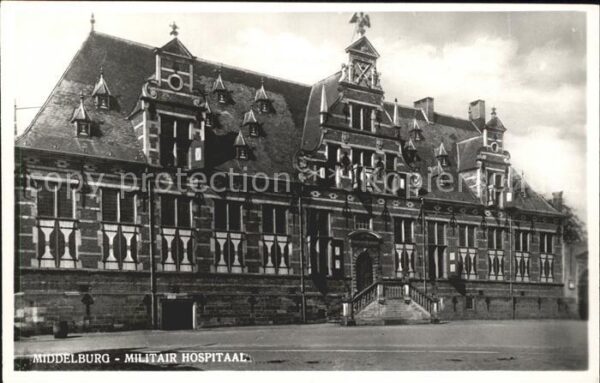 Middelburg Zeeland Militair Hospitaal Militärkrankenhaus