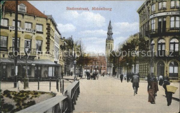 Middelburg Zeeland Stationsstraat