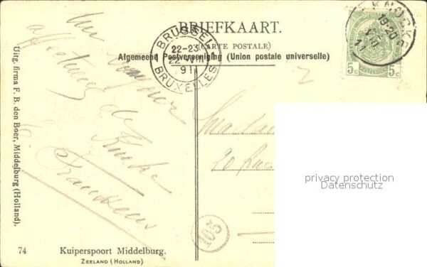Middelburg Zeeland Kuiperspoort Trachten – Bild 2
