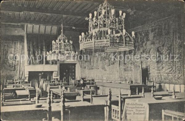 Middelburg Zeeland Vergaderzaal Provinciale Saten van Zeel
