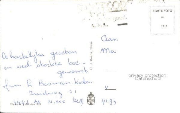 Nisse Dorpsplein met Kerk – Bild 2