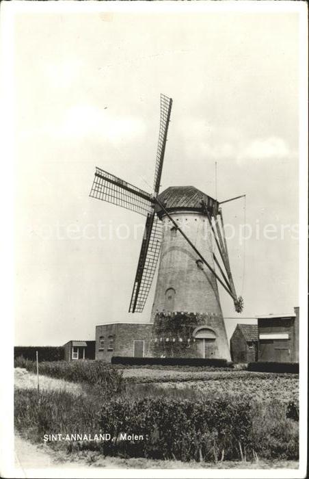 St Annaland Molen Windmühle