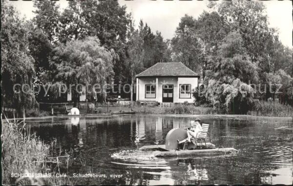 Schuddebeurs Zeeland Cafe Schuddebeurs Vijver Weiher Tretboo