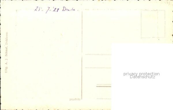 Dokkum Waaggebouw Künstlerkarte – Bild 2
