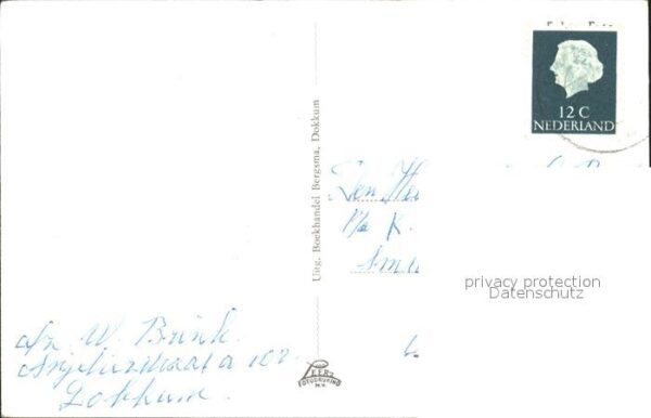 Dokkum Stadhuis Bonifatiuskapel Stadsgracht Br – Bild 2