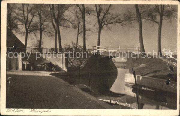 Dokkum Woudpypke Brug Brücke