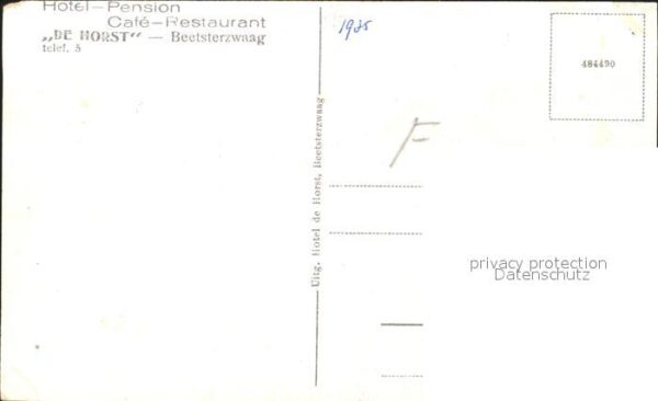 Beetsterzwaag Hotel Pension De Horst Gartenrestaurant – Bild 2