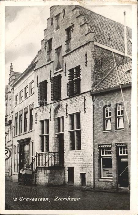 Zierikzee 's Gravesteen Giebelhaus