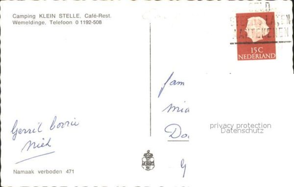 Wemeldinge Camping Klein Stelle Cafe Restaurant – Bild 2