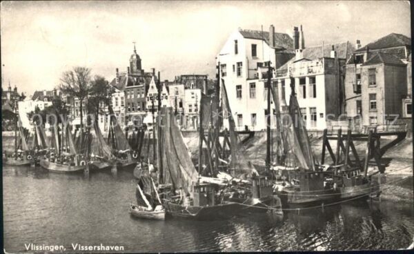 Vlissingen Vissershaven Hafen Fischerboote