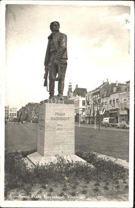Vlissingen Standbeeld Frans Naerebout Denkmal Stat