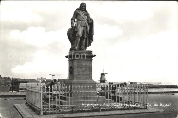 Vlissingen Standbeeld Michiel de Ruyter Denkmal St