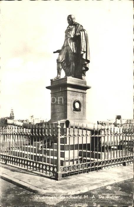 Vlissingen Standbeeld Michiel de Ruyter Denkmal St