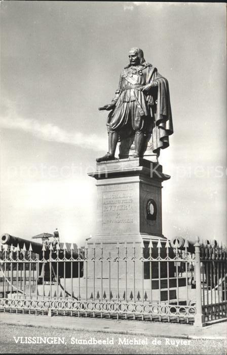 Vlissingen Standbeeld Michiel de Ruyter Denkmal St