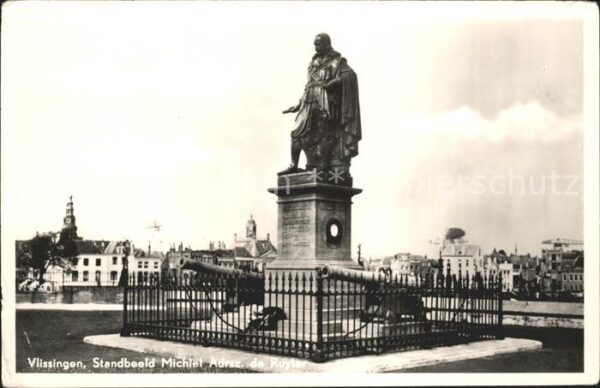Vlissingen Standbeeld Michiel de Ruyter Denkmal St