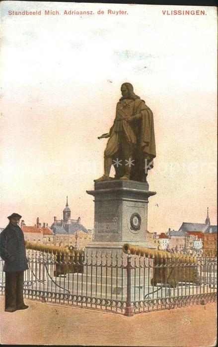 Vlissingen Standbeeld Michiel de Ruyter Denkmal St