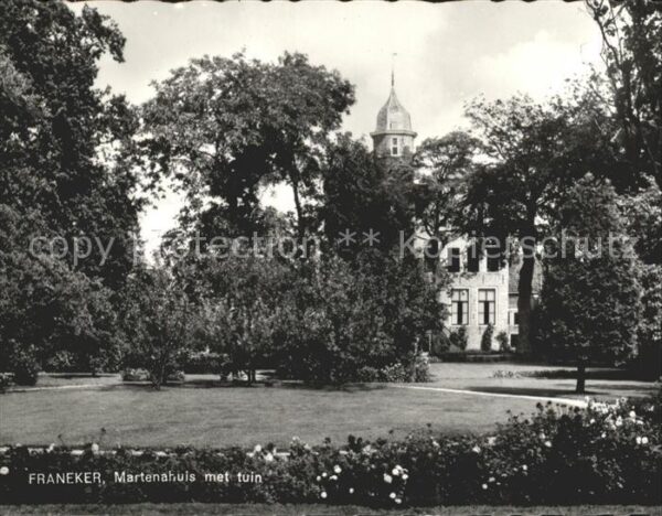 Franeker Martenahuis met tuin